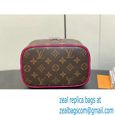 Louis Vuitton Monogram canvas Nice Mini Bag M46767 Fuchsia 2024 - Click Image to Close