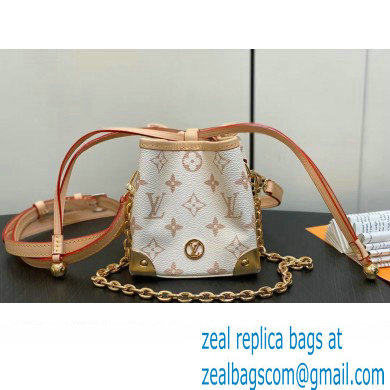 Louis Vuitton Monogram canvas Noe Purse LV Charms Bag M83227 2024 - Click Image to Close