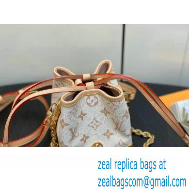 Louis Vuitton Monogram canvas Noe Purse LV Charms Bag M83227 2024 - Click Image to Close