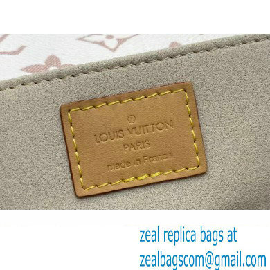 Louis Vuitton Monogram canvas Pochette Metis East West Bag M46914 White 2024