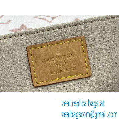 Louis Vuitton Monogram canvas Pochette Metis East West Bag M46914 White 2024 - Click Image to Close