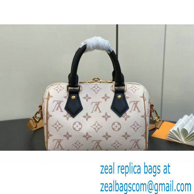 Louis Vuitton Monogram canvas Speedy Bandouliere 20 Bag M46096 White 2024 - Click Image to Close