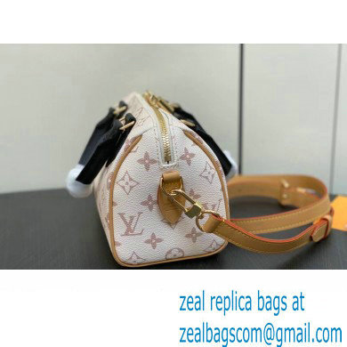 Louis Vuitton Monogram canvas Speedy Bandouliere 20 Bag M46096 White 2024