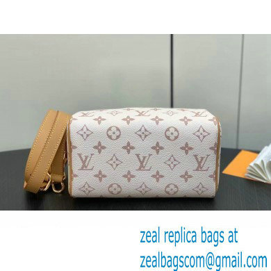 Louis Vuitton Monogram canvas Speedy Bandouliere 20 Bag M46096 White 2024 - Click Image to Close