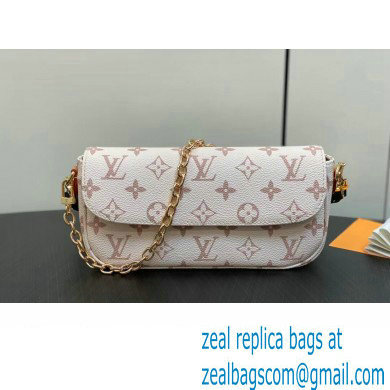 Louis Vuitton Monogram canvas Wallet on Chain Ivy Bag M83091 White 2024