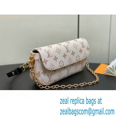 Louis Vuitton Monogram canvas Wallet on Chain Ivy Bag M83091 White 2024