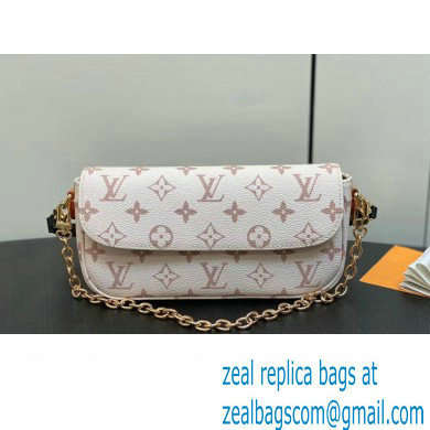 Louis Vuitton Monogram canvas Wallet on Chain Ivy Bag M83091 White 2024