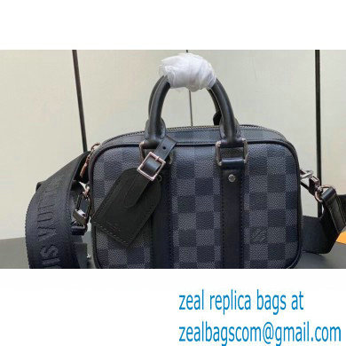 Louis Vuitton Nano Porte Documents Voyage Bag M82770 Damier Graphite Canvas 2023 - Click Image to Close