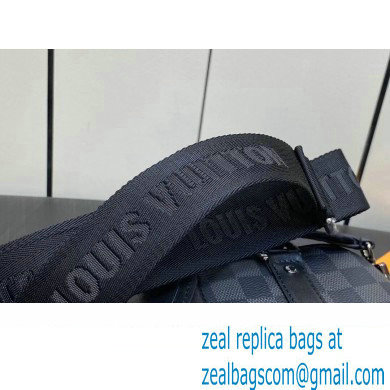 Louis Vuitton Nano Porte Documents Voyage Bag M82770 Damier Graphite Canvas 2023