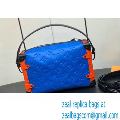 Louis Vuitton Side Trunk Bag Blue/Orange/Black 2023