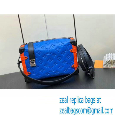 Louis Vuitton Side Trunk Bag Blue/Orange/Black 2023 - Click Image to Close