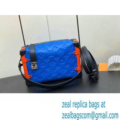 Louis Vuitton Side Trunk Bag Blue/Orange/Black 2023