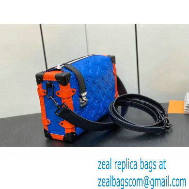 Louis Vuitton Side Trunk Bag Blue/Orange/Black 2023