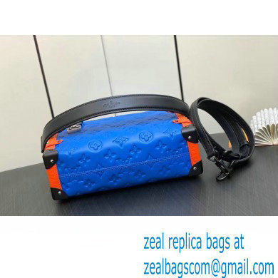 Louis Vuitton Side Trunk Bag Blue/Orange/Black 2023