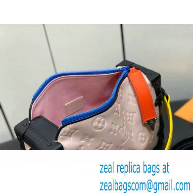 Louis Vuitton Side Trunk Bag Pink/Yellow/Black 2023