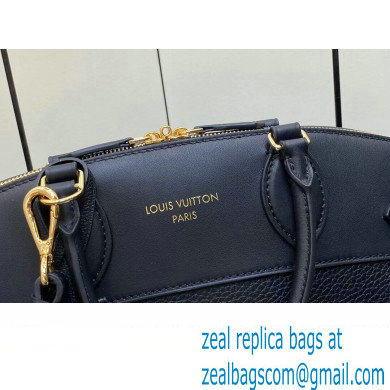 Louis Vuitton Taurillon leather Lock It MM Bag M22914 Black 2023