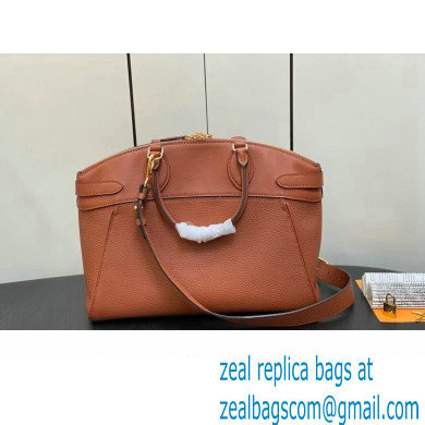 Louis Vuitton Taurillon leather Lock It MM Bag M22925 Gold 2023