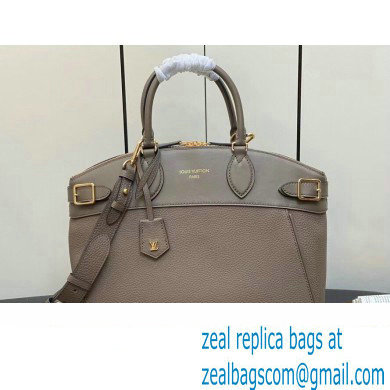 Louis Vuitton Taurillon leather Lock It MM Bag M22927 Earth 2023