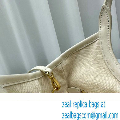 Miu Miu IVY Corduroy Small Tote bag 5BA284 White