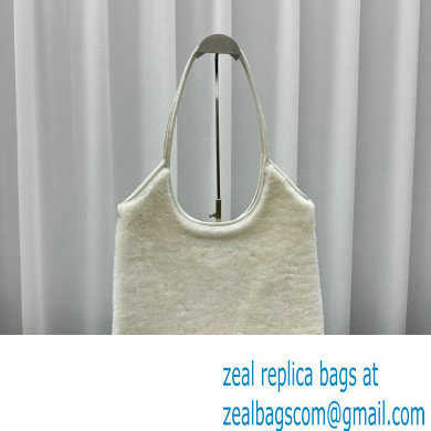 Miu Miu IVY Fur bag 5BG231 White