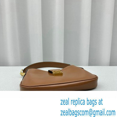 Miu Miu Leather Hobo bag 5BC151 Brown 2023