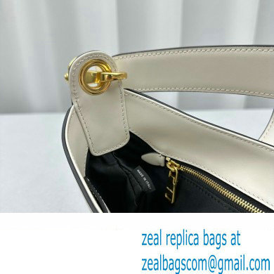 Miu Miu Leather Hobo bag 5BC151 White 2023