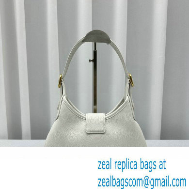 Miu Miu Madras Leather Hobo bag 5BC157 White 2023 - Click Image to Close