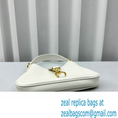 Miu Miu Madras Leather Hobo bag 5BC157 White 2023 - Click Image to Close