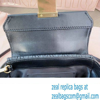 Miu Miu Matelasse nappa leather Mini Bag 5BP083 Black