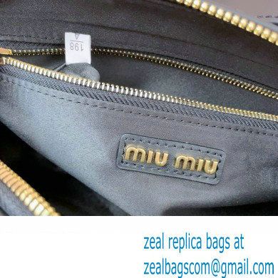 Miu Miu leather shoulder bag 5BC158 Black