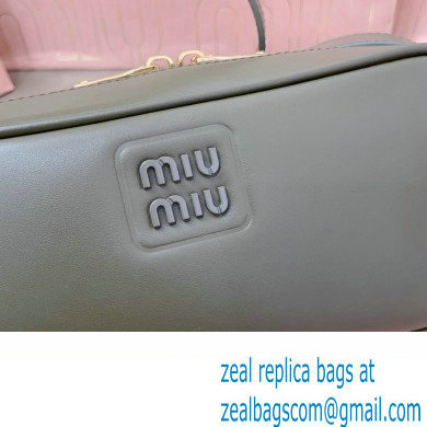 Miu Miu leather shoulder bag 5BC158 Green