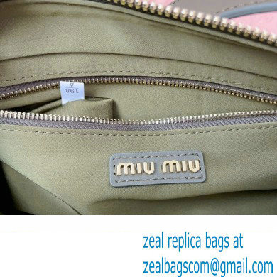 Miu Miu leather shoulder bag 5BC158 Green