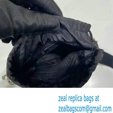 PRADA BLACK Re-Nylon smartphone case 2ZH155 2023 - Click Image to Close