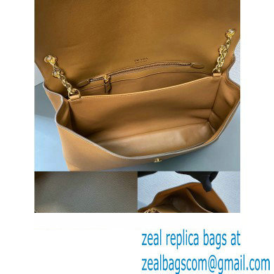 Prada Large leather shoulder bag 1BD368 Brown 2024 - Click Image to Close