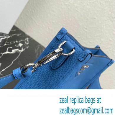 Prada Leather mini shoulder Bag 1BH191 Blue 2023 - Click Image to Close