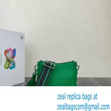 Prada Leather mini shoulder Bag 1BH191 Green 2023 - Click Image to Close