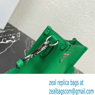 Prada Leather mini shoulder Bag 1BH191 Green 2023