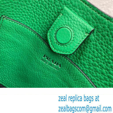 Prada Leather mini shoulder Bag 1BH191 Green 2023