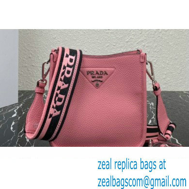 Prada Leather mini shoulder Bag 1BH191 Pink 2023