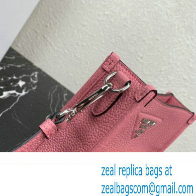 Prada Leather mini shoulder Bag 1BH191 Pink 2023 - Click Image to Close