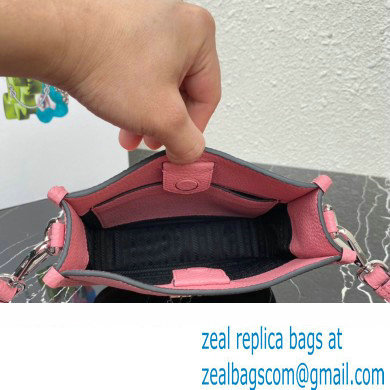 Prada Leather mini shoulder Bag 1BH191 Pink 2023 - Click Image to Close
