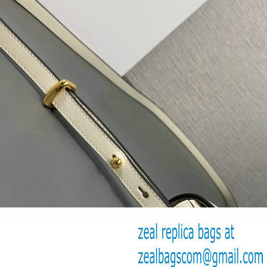 Prada Leather shoulder bag 1BD339 White 2023 - Click Image to Close