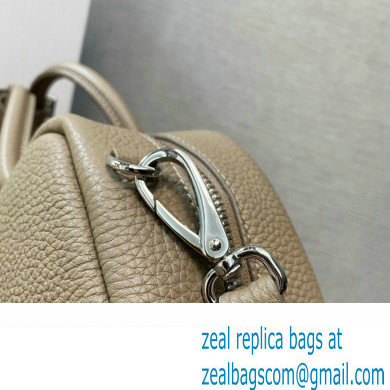 Prada Leather top-handle bag 1BB102 Camel 2023 - Click Image to Close