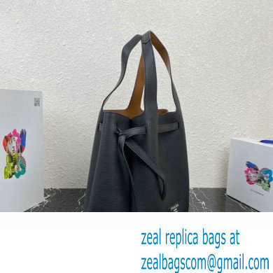 Prada Leather tote Bag 1BG339 Black 2023 - Click Image to Close