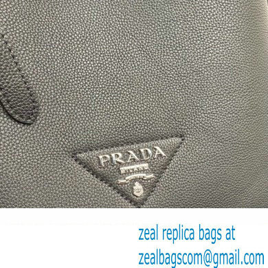 Prada Leather tote Bag 1BG339 Black 2023 - Click Image to Close