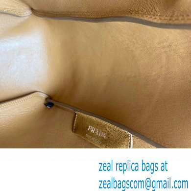 Prada Leather tote Bag 1BG339 Brown 2023