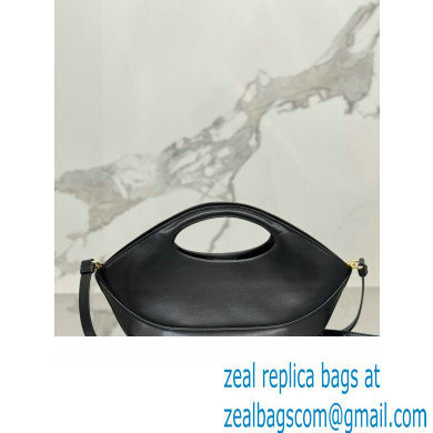 Prada Medium leather handbag 1BA421 Black 2024
