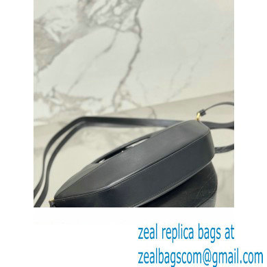 Prada Medium leather handbag 1BA421 Black 2024