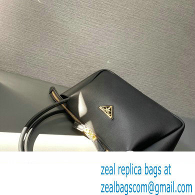 Prada Medium leather handbag 1BA444 Black 2024