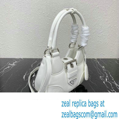 Prada Moon Re-Nylon and leather Bag 1BA381 Brown 2023